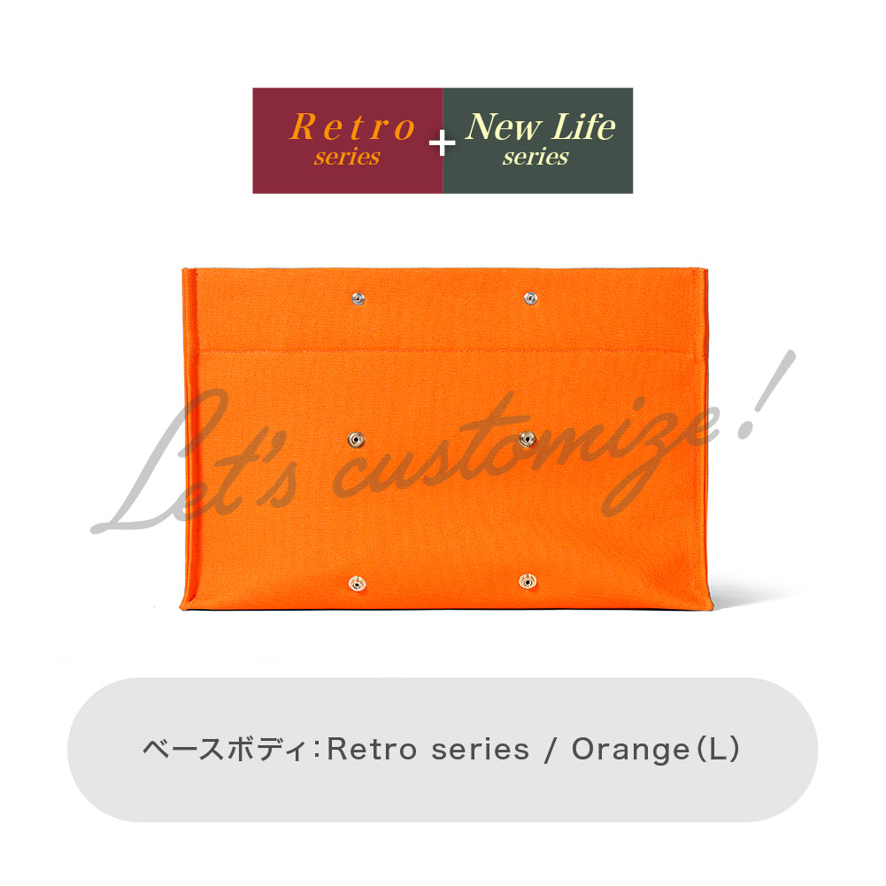 Let's customize! Orange (L) Body Retro series + New Life series