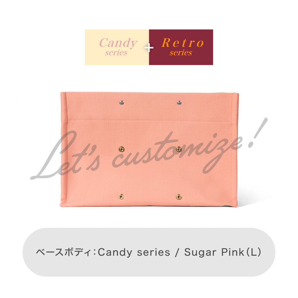 Let's customize! Sugar Pink (L) Body Candy series + Retro series