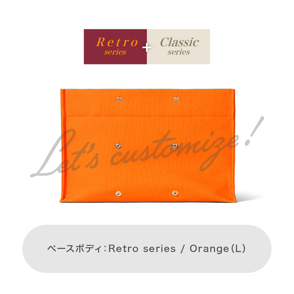 Let's customize! Orange (L) Body Retro series + Classic series