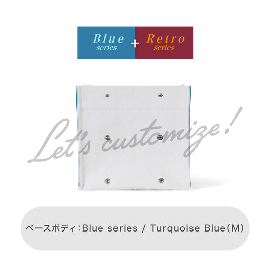 Let's customize! Turquoise Blue (M) Body Blue series + Retro series