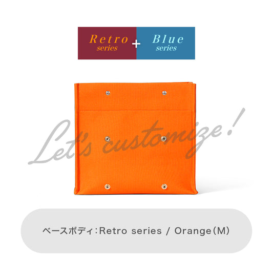 Let's customize! Orange (M) Body Retro series + Blue series