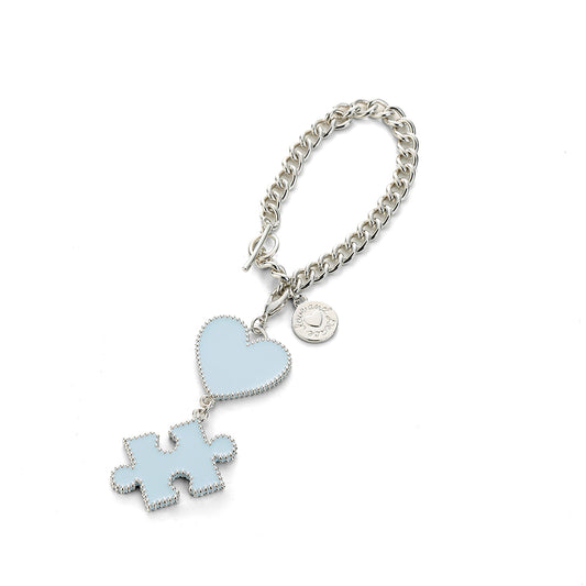 Charm Milky Blue -Fluffy series-