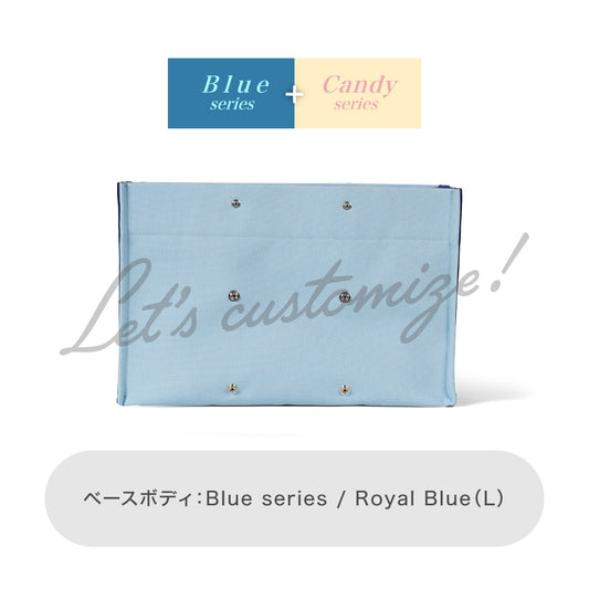 Let's customize! Royal Blue (L) Body Blue series + Candy series