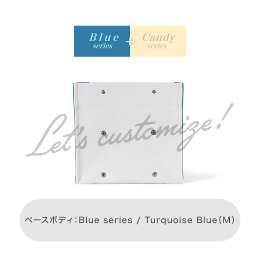 Let's customize! Turquoise Blue (M) Body Blue series + Candy series