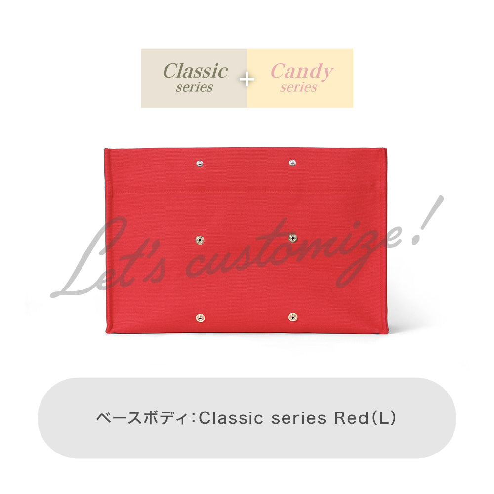 Let's customize! Red (L) Body Classic series + Candy series