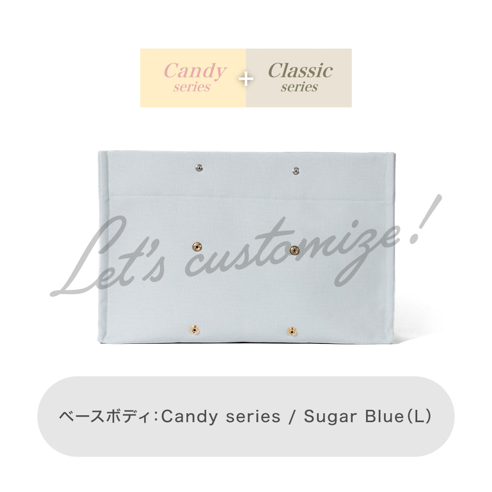 Let's customize! Sugar Blue (L) Body Candy series + Classic series