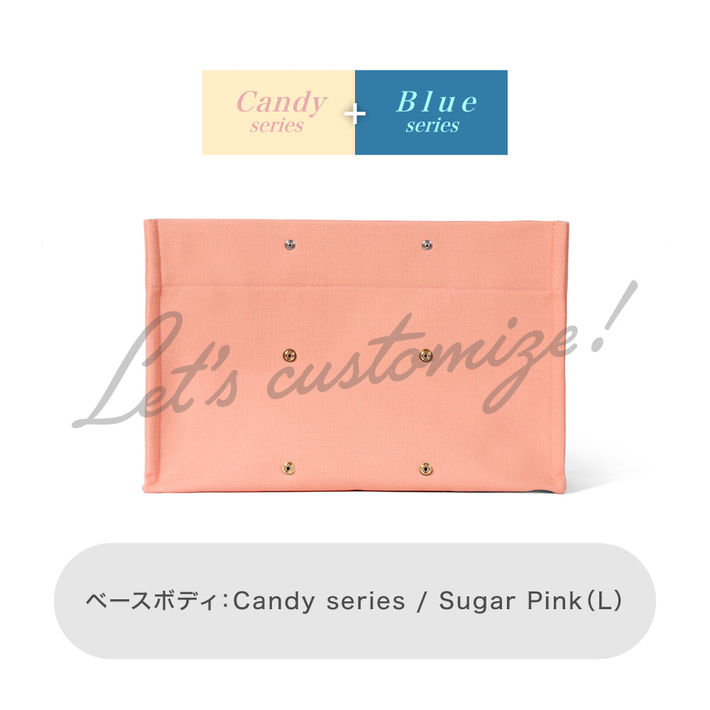 Let's customize! Sugar Pink (L) Body Candy series + Blue series