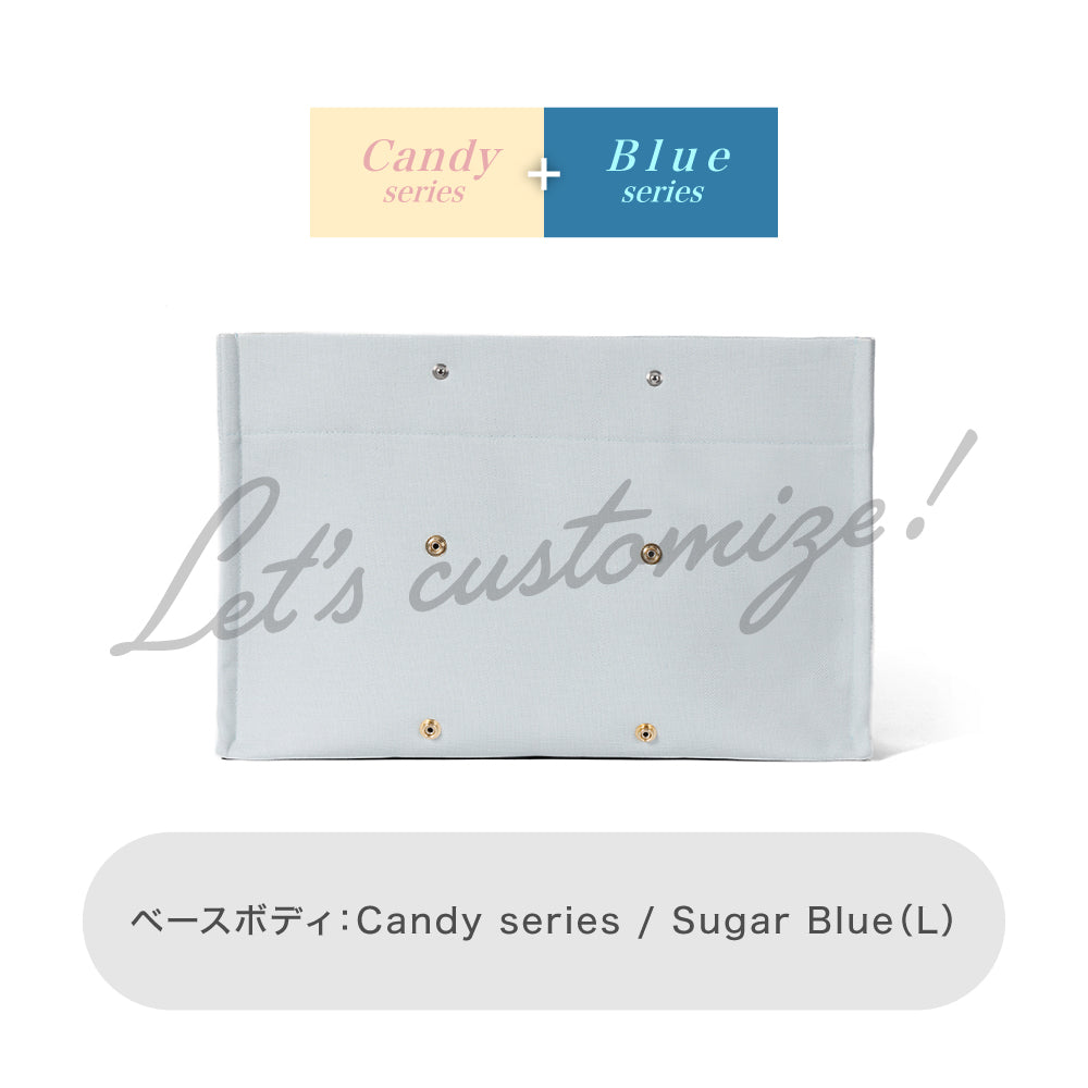 Let's customize! Sugar Blue (L) Body Candy series + Blue series