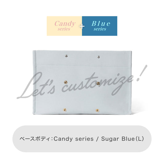 Let's customize! Sugar Blue (L) Body Candy series + Blue series