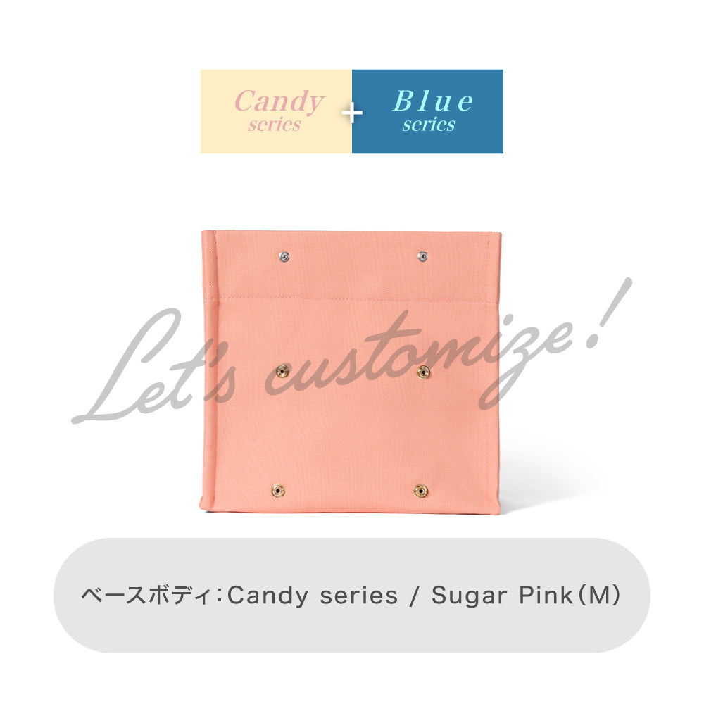 Let's customize! Sugar Pink (M) Body Candy series + Blue series