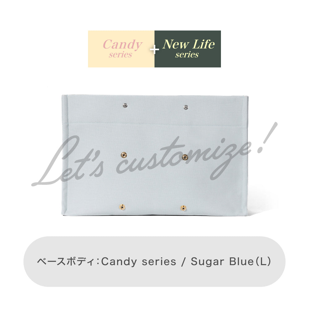Let's customize! Sugar Blue  (L) Body Candy series + New Life series