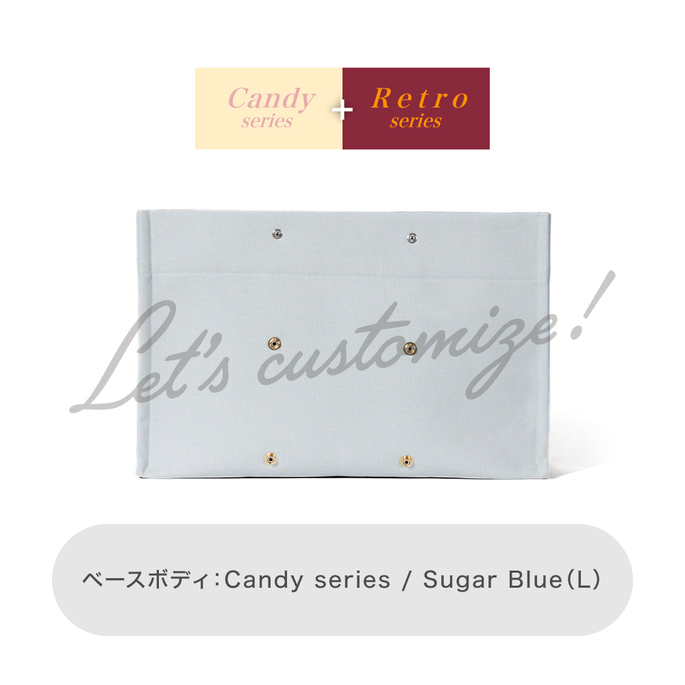Let's customize! Sugar Blue (L) Body Candy series + Retro series