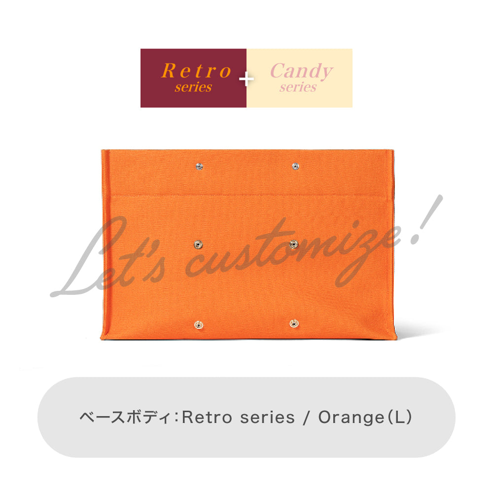 Let's customize! Orange (L) Body Retro series + Candy series