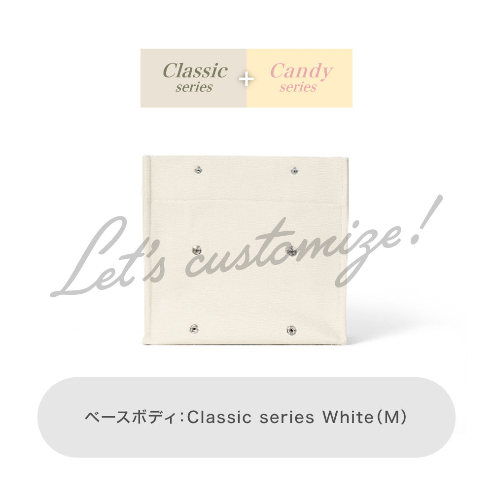 Let's customize! White (M) Body Classic series + Candy series