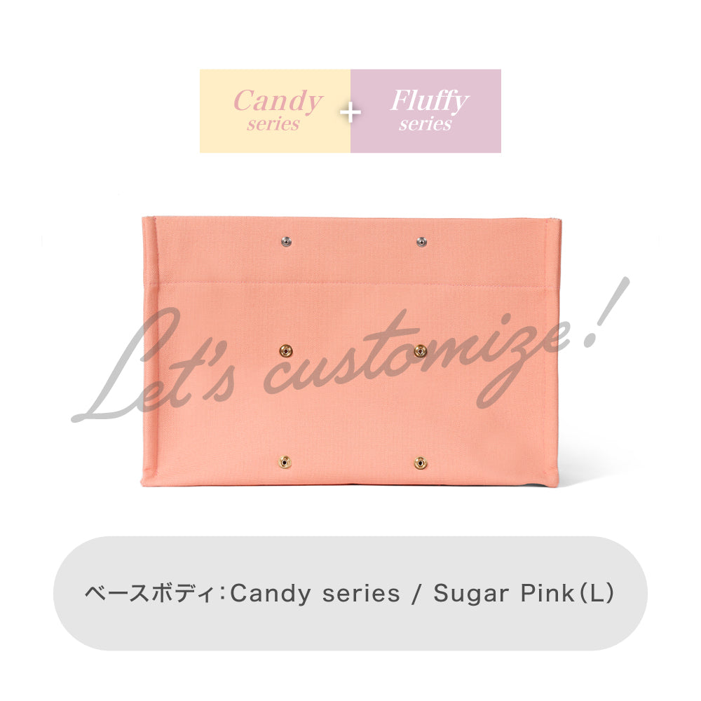 Let's customize! Sugar Pink (L) Body Candy series + Fluffy series