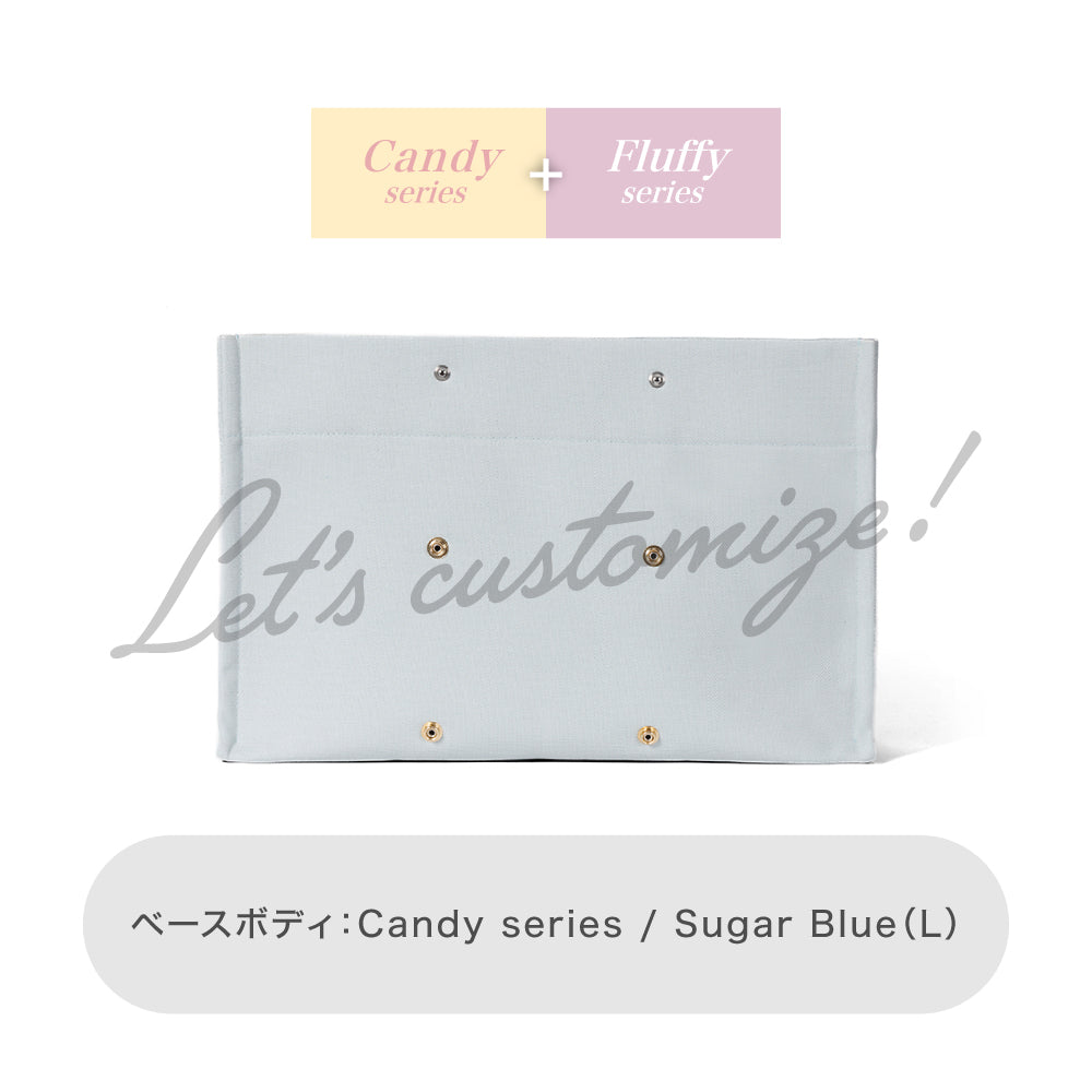 Let's customize! Sugar Blue (L) Body Candy series + Fluffy series